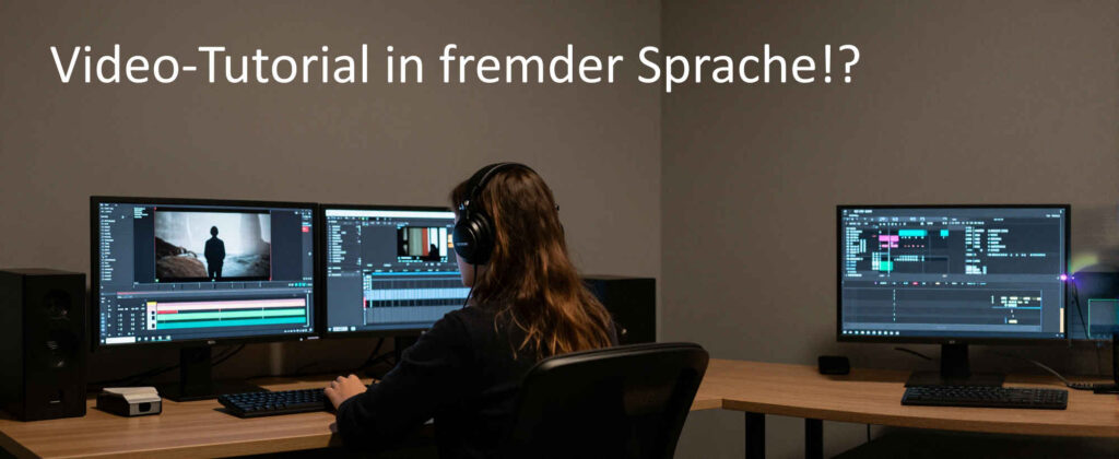 Fremdsprachige Tutorials